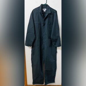 Roebucks Vintage Dark Green Coverall Jumpsuit - 50